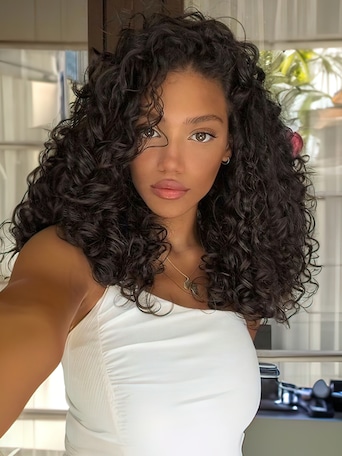 UNice Natural Wave Texture Human Hair 3Pcs Bundles