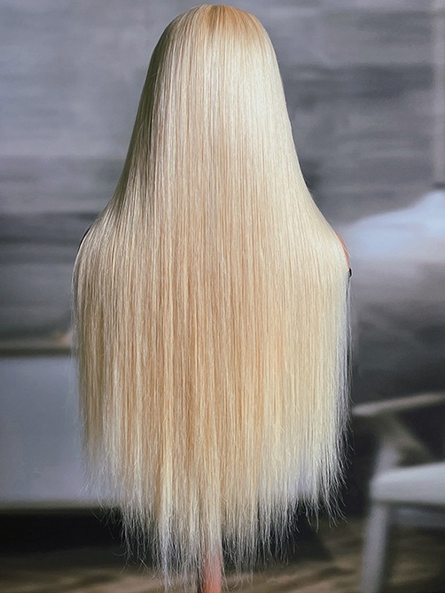 UNice 613 Blonde Invisible HD Lace 5x5 Closure Straight 180% Density Wig