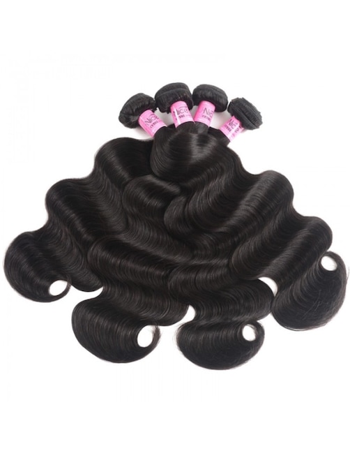 UNice Hair Bundles 4 Pcs/pack Hair Brazilian Body Wave Virgin Human Hair