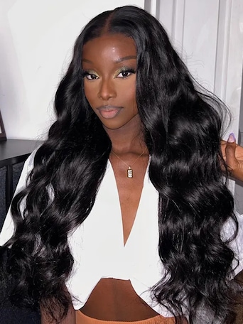 UNice Hair Peruvian Body Wave HD Lace Closure With 3pcs Human Hair Weave