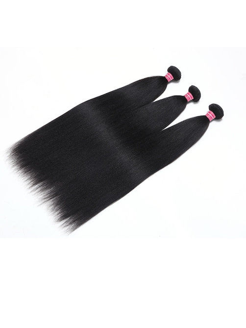 UNice Hair Bundles 3 Pcs/pack Hair Natural Yaki Texture Virgin Human Hair