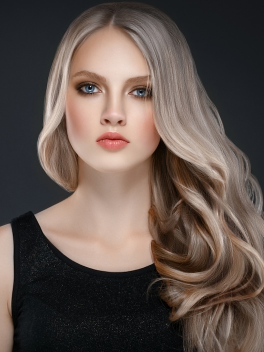 UNice Sterling Silver Human Hair Clip In Extension