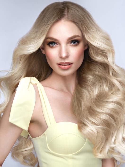 UNice Ash Blonde Human Hair Clip In Extension