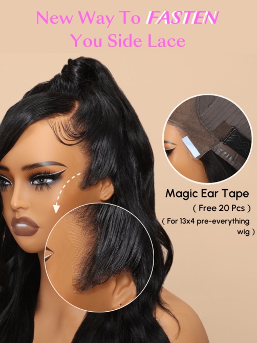 13x4 Pre Done Everything Lace Front Body Wave Ash Blonde Summer Color 150% Density