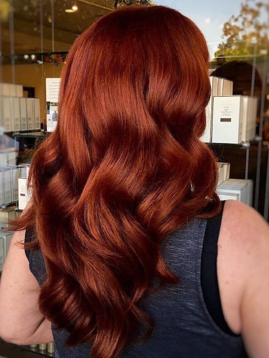 UNice Vibrant Red Human Hair I Tip Extension
