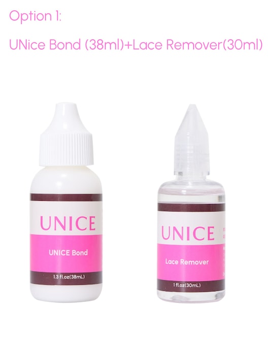UNice Bond & Lace Remover & Sport Styling Gel For Lace Wig/Toupee/Hair Extension/Baby Hair