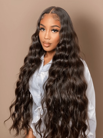 UNice Loose Deep Wave Human Hair 3 Pcs Bundles