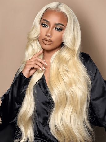 UNice 3Pcs 613 Blonde Human Hair Weft Body Wave Bundles