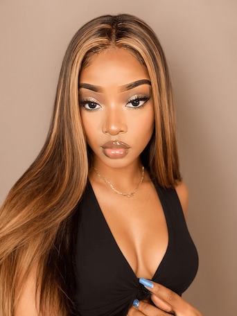 UNice Hair Virgin 3 Bundles Deals Colored Hair Weave #FB30 Straight Hair