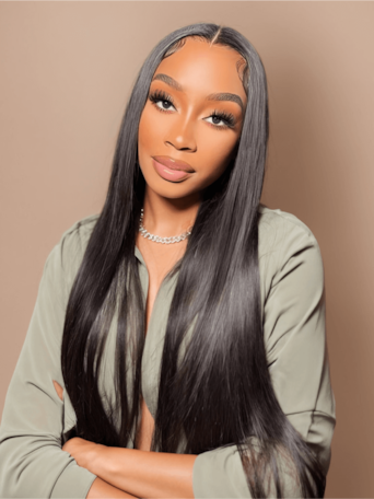 UNice Hair 5X5 HD Lace Closure With 4 Bundles Straight Hair 100% Transparent Lace Closure Invisible Knots Icenu Series