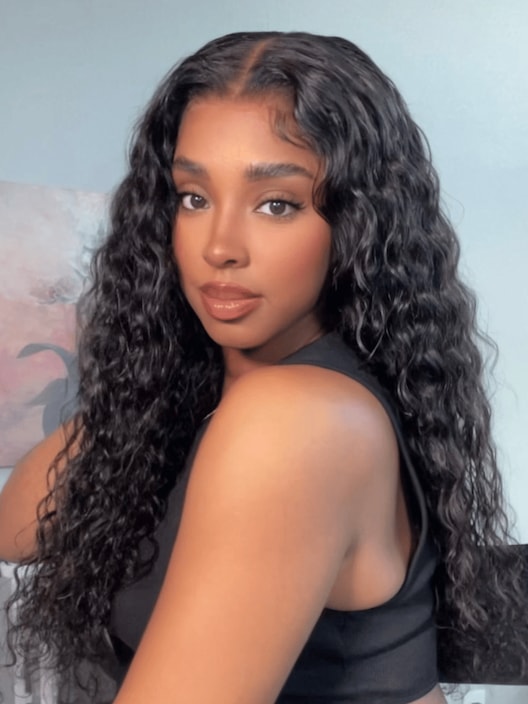Facebook Special Offer Bye-Bye Knots<span>TM</span> Wig 7x5 Quick Glueless Wet & Wavy Water Wave Invisible Knots Wig