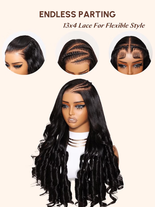 ByeBye Knots Wig Pre-Cut 7x5 Glueless Lace Honey Blonde Body Wave Wig With Bleached Clean Knots