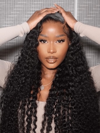 UNice Premium Raw Virgin Hair Transparent HD Full Lace Curly Wig
