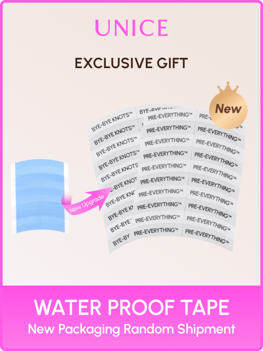 [EXCLUSIVE] UNice Invisible Peelable Water Proof Tape For Lace Wigs