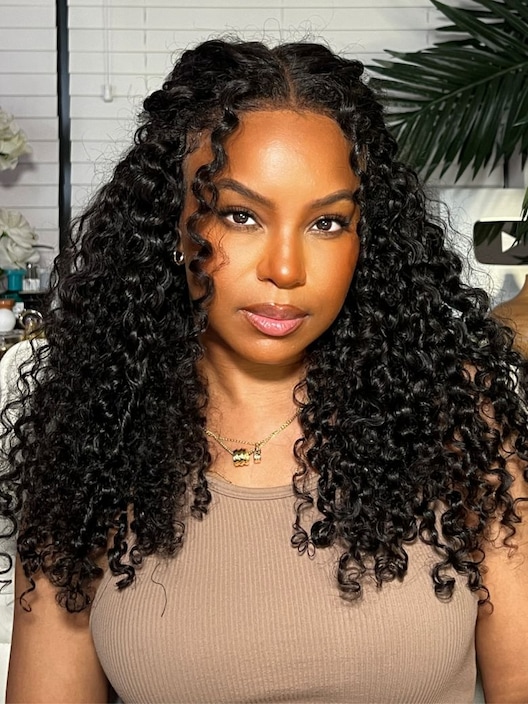 7x5 Bye-Bye Knots Wig Glueless Lace Jerry Curly Wig With Bleached Invisible Knots 150% Density