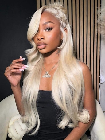 UNice 613 Blonde Invisible HD Lace 5x5 Closure Straight 180% Density Wig
