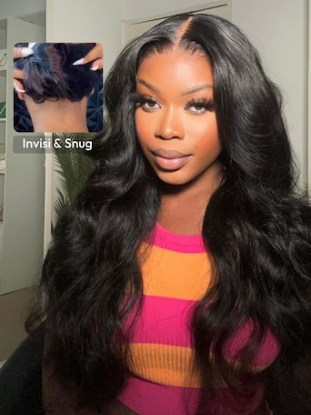 UNice 13x4 Pre-Everything™ Transparent Lace & HD Lace Front Pull And Go 3D Body Wave Wig Real Ear To Ear With Invisi Drawstring Wig