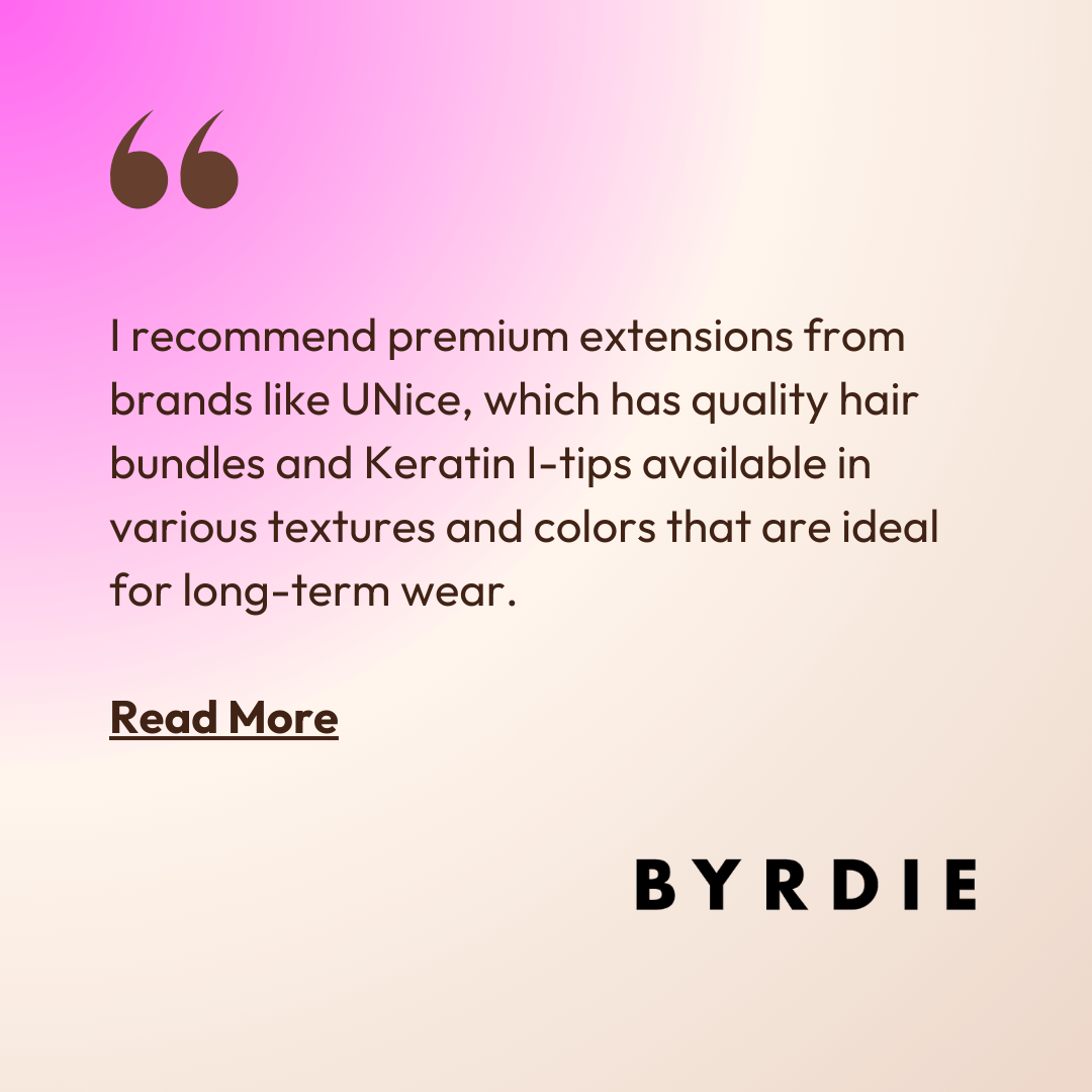 unice brand mention byrdie