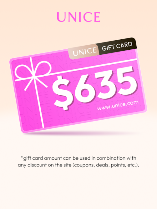 [Value $635 Gift Card] UNice Women's Day Special Offer