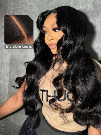 UNice Bye-Bye Knots Wig 7x5 Glueless Lace & HD Lace Body Wave Lace Front Wig Adjustable Cap