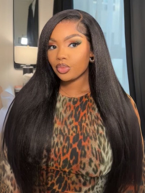 UNice Hair Bundles 3 Pcs/pack Hair Natural Yaki Texture Virgin Human Hair