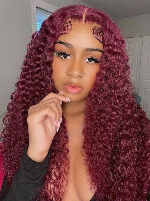 [200% Density] UNice Put On And Go 6x4.5 Lace Front Ash Blonde & Honey Brown Straight Human Hair Wig With Baby Hair