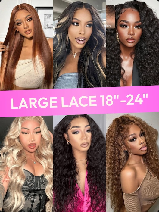 UNice 7x5 Bye-Bye Knots™ Pre-Cut Lace Front Super Secure Water Wave Wig For Beginner Friendly With Free Baby Hair
