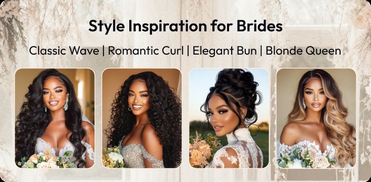 wedding wig hairstyle
