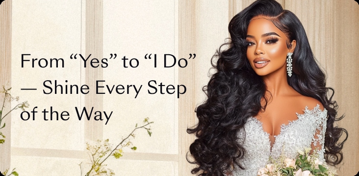 wedding wig styles