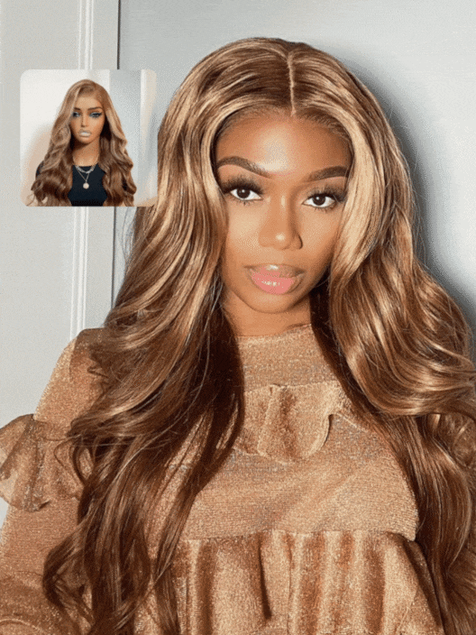[With Invisi Drawstring] Bye-Bye Knots Wig Pre-Cut 7x5 Glueless Lace & 13x4 Pre Everything Honey Blonde Body Wave Wig