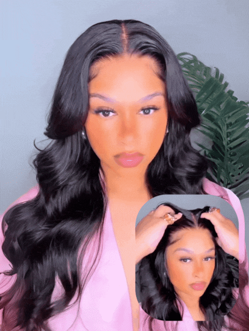 UNice HD Real Scalp™ Wig 13x4 Invisible Lace Frontal Loose Wave with Face Framing Curtain Bangs