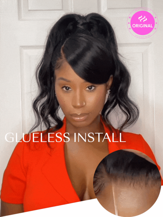 UNice 13x4 Pre-Everything™ Wig With Loose Wave Face-Framing Layers And Side-Swept Bangs