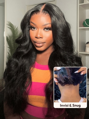 UNice 13x4 Pre-Everything™ Transparent Lace & HD Lace Front Pull And Go 3D Body Wave Wig Real Ear To Ear With Invisi Drawstring Wig