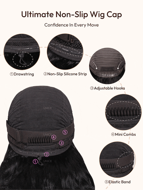 UNice 13x4 Pre-Everything™ Transparent Lace & HD Lace Front Pull And Go 3D Body Wave Wig Real Ear To Ear With Invisi Drawstring Wig