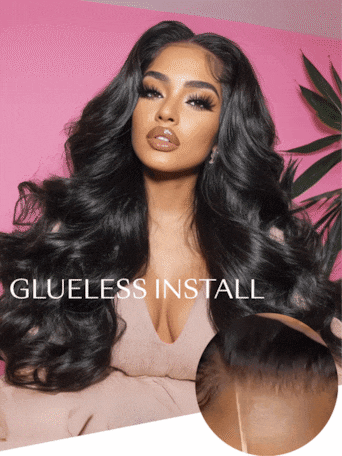 UNice 13x4 Pre-Everything™ Wig With Loose Wave Face-Framing Layers And Side-Swept Bangs With Invisible drawstring