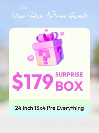 UNICE $179 Surprise Box Get 24 Inch 13x4 Pre Everything Wig Value $399-$499