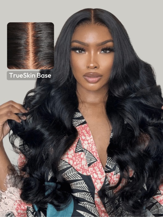 [18"-24"] Long Bye-Bye Knots 7x5 Glueless Body Wave Wig Pre Cut Lace Pre Plucked Hairline With Baby Hair