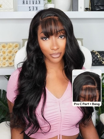 UNice 13x4 Pre-Everything™ Side-Part Fluffy Loose Wave Wig With Wispy Air Bangs