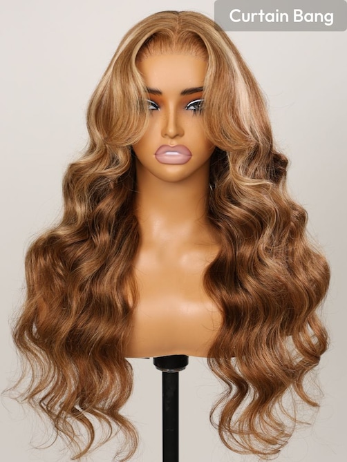 UNice Bye-Bye Knots Wig Pre-Cut 7x5 Glueless Lace & 13x4 Pre Everything Honey Blonde Body Wave Drawstring Wig