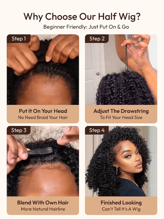 half wig install