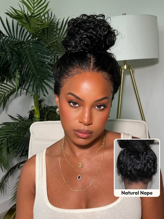 UNice Invisible Strap 360 Lace Body Wave Wig All Head Size Friendly