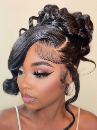 UNice 13x4 Pre-Everything™ Wig With Loose Wave Face-Framing Layers And Side-Swept Bangs With Drawstring