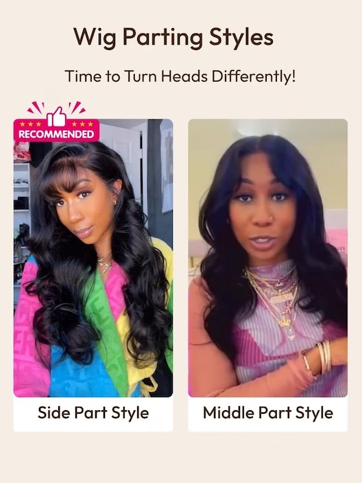 UNice 13x4 Pre-Everything™ Side-Part Fluffy Loose Wave Wig With Wispy Air Bangs