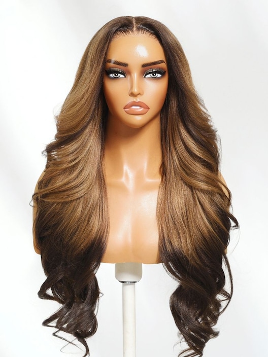 UNice 13x4 Pre-Everything™ Lace Frontal Bouncy Curls Wig with Invisi Drawstring