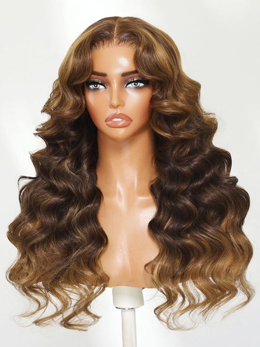 UNice 13x4 Pre-Everything™ Lace Frontal Bouncy Curls Wig with Invisi Drawstring