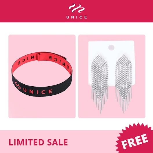 Unice Whatsapp Special Gift Package Earrings and Elastic Headband